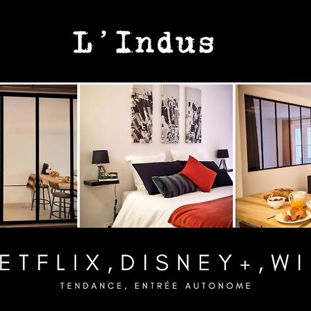L'Indus 3 Etoiles Wifi, Netflix, Disney, Coeur De Bastide Villefranche-de-Rouergue Exterior foto